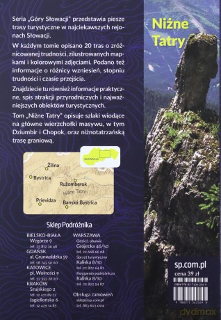 Niżne Tatry Góry Słowacji - Ján Lacika [KSIĄŻKA]