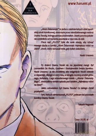 Pluto 1 - Osamu Urasawa Naoki Tezuka [KOMIKS]