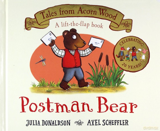Postman Bear - Julia Donaldson, Axel Scheffler [KSIĄŻKA]