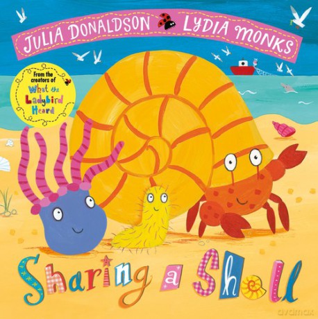 Sharing a Shell - Julia Donaldson, Lydia Monks [KSIĄŻKA]