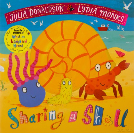 Sharing a Shell - Julia Donaldson, Lydia Monks [KSIĄŻKA]