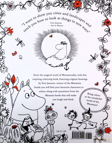 The Moomin Colouring Book [KSIĄŻKA]