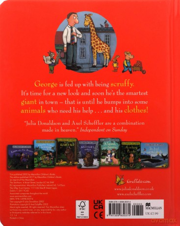 The Smartest Giant in Town - Julia Donaldson, Axel Scheffler [KSIĄŻKA]