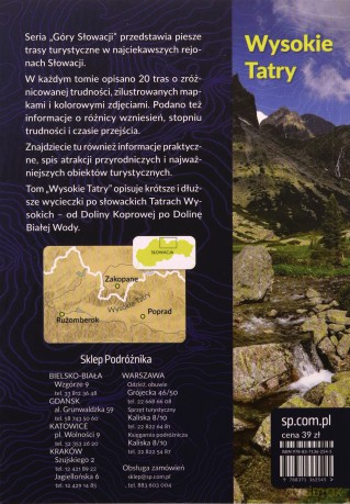Wysokie Tatry Góry Słowacji - Ján Lacika [KSIĄŻKA]