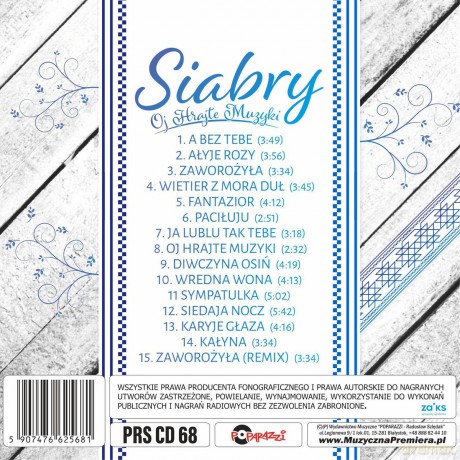 Siabry: Oj Hrajte [CD]