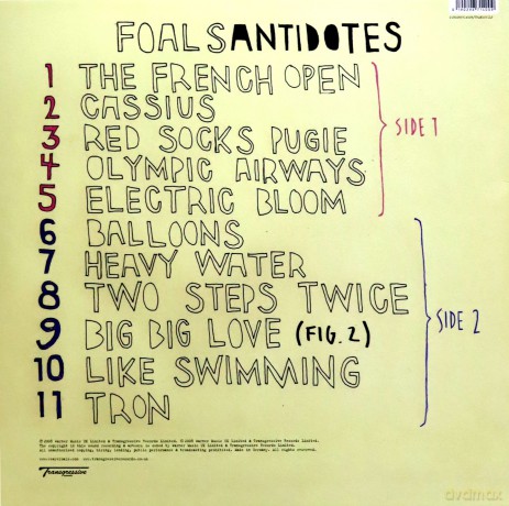 Foals: Antidotes (Splatter) [Winyl]