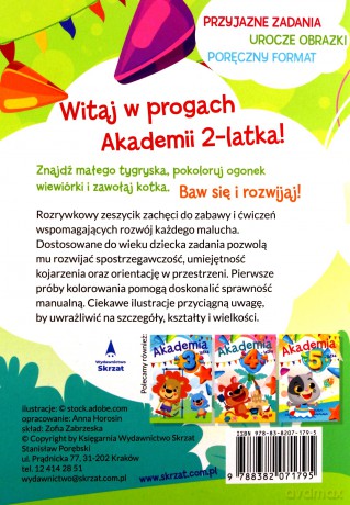 Akademia 2-latka - Anna Horosin [KSIĄŻKA]