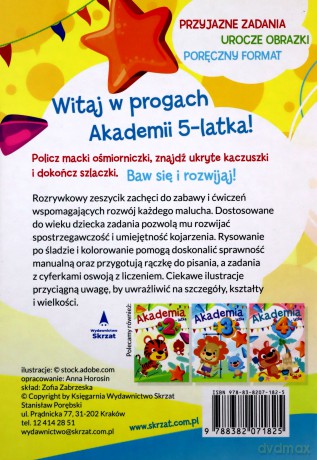 Akademia 5-latka - Anna Horosin [KSIĄŻKA]