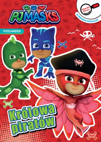 Królowa piratów. Odszukaj różnice. PJ Masks [KSIĄŻKA]