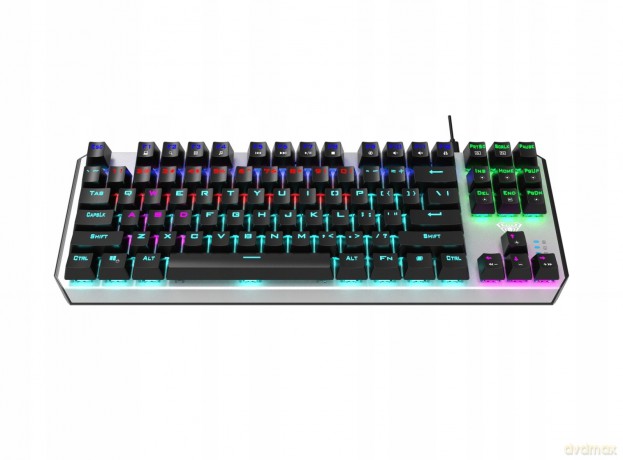 AULA Aegis Mechaniczna klawiatura TKL dla graczy (czerwone przełączniki)