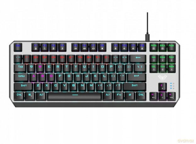 AULA Aegis Mechaniczna klawiatura TKL dla graczy (czerwone przełączniki)