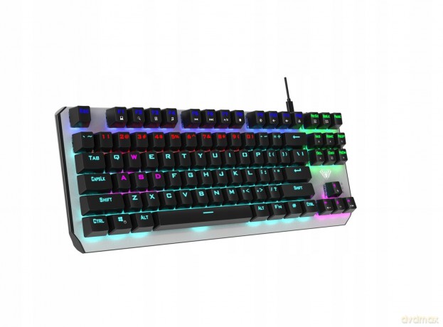 AULA Aegis Mechaniczna klawiatura TKL dla graczy (niebieskie przełączniki)
