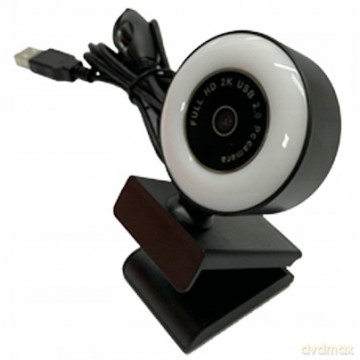 Duxo Kamera Internetowa 1080p Usb Z Mikrofonem, Oświetlenie Selfie-Ring Webcam-Q20