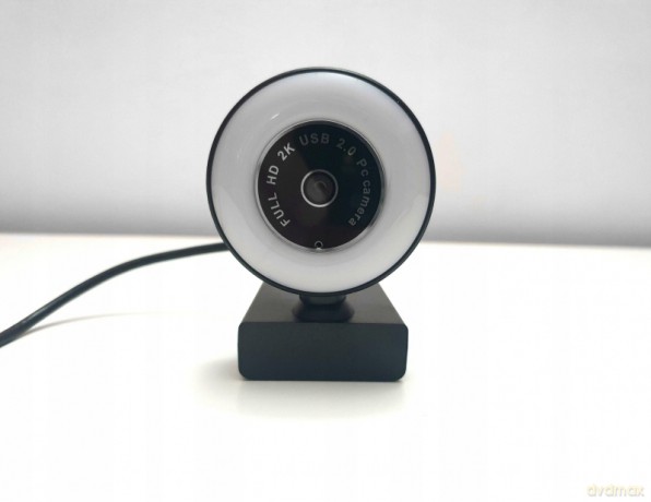 Duxo Kamera Internetowa 1080p Usb Z Mikrofonem, Oświetlenie Selfie-Ring Webcam-Q20