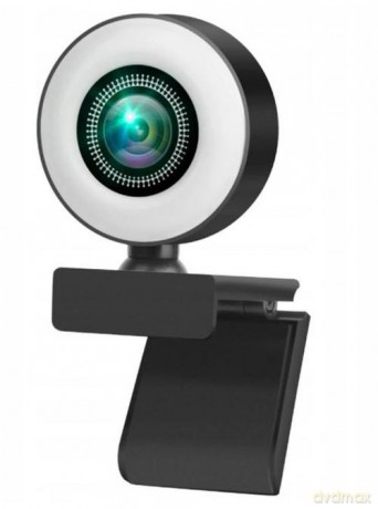 Duxo Kamera Internetowa 1080p Usb Z Mikrofonem, Oświetlenie Selfie-Ring Webcam-Q20