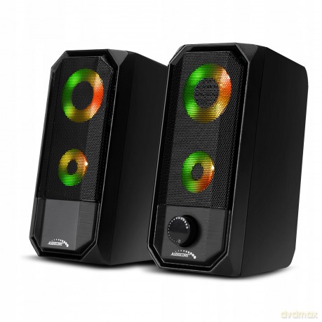 Głośniki komputerowe AUDIOCORE AC845 (2.0; kolor czarny)