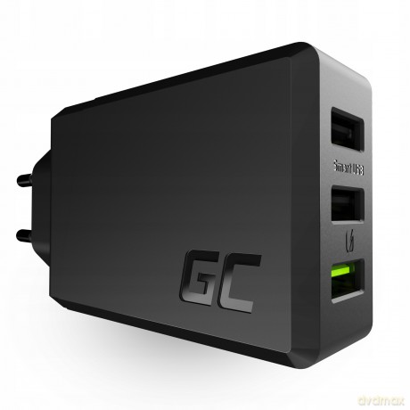 Green Cell Ładowarka Sieciowa Charge Source 3 3xusb 30w Qc 3.0