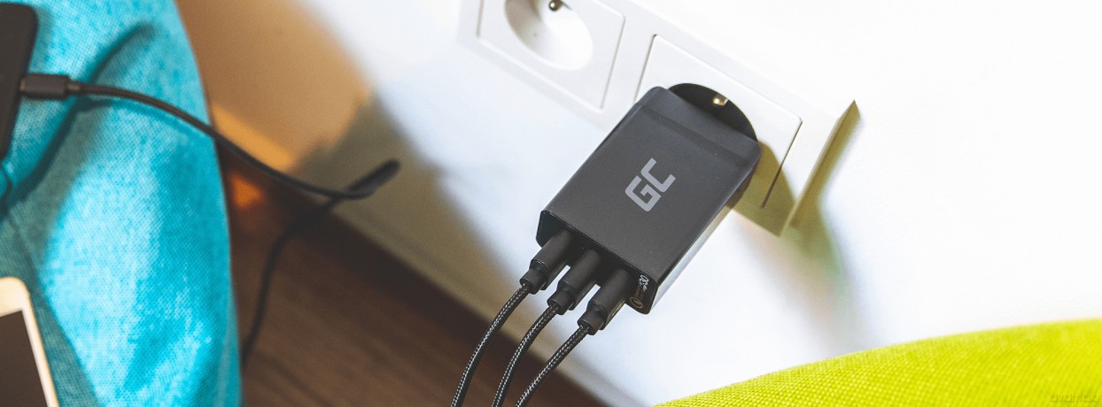 Green Cell Ładowarka Sieciowa Charge Source 3 3xusb 30w Qc 3.0