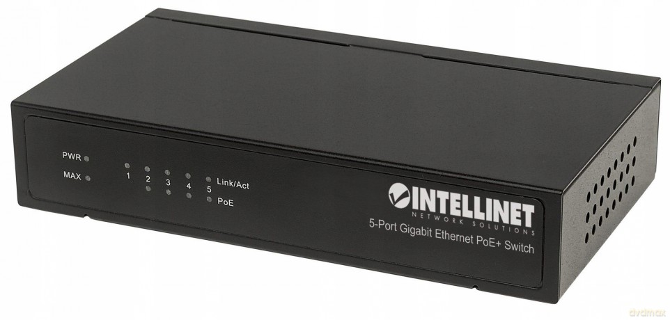 Intellinet Switch Giga 5x Poe+ Desktop 561228