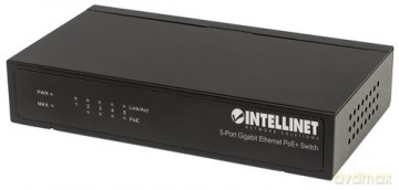 Intellinet Switch Giga 5x Poe+ Desktop 561228
