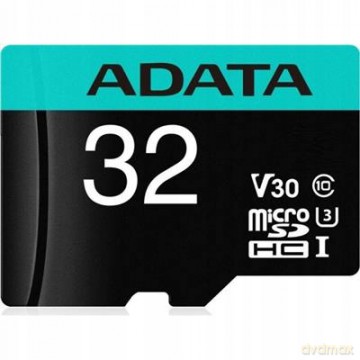 Karta pamięci z adapterem ADATA AUSDH32GUI3V30SA2-RA1 (32GB; Class 10, V30; + adapter)