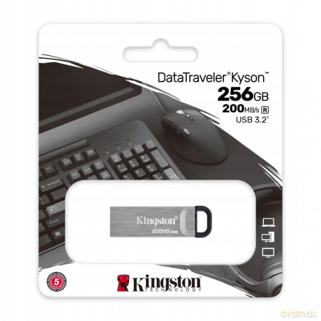 KINGSTON FLASH Kyson 256GB USB3.2 Gen 1
