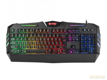 Klawiatura membranowa NATEC Fury Spitfire NFU-0868 (USB 2.0; kolor czarny)