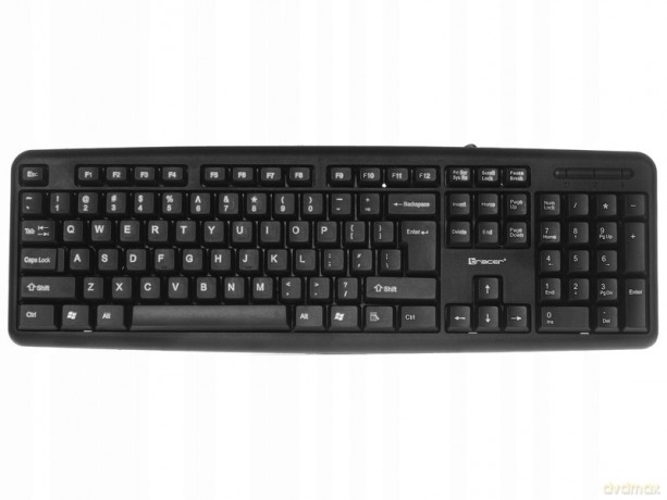 Klawiatura membranowa Tracer MAVERICK TRAKLA43371 (USB; (US); kolor czarny)