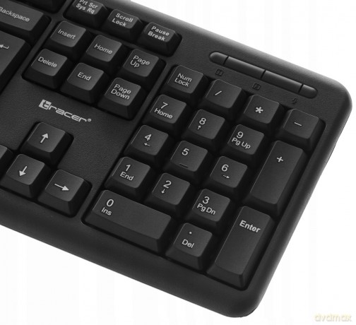 Klawiatura membranowa Tracer MAVERICK TRAKLA43371 (USB; (US); kolor czarny)