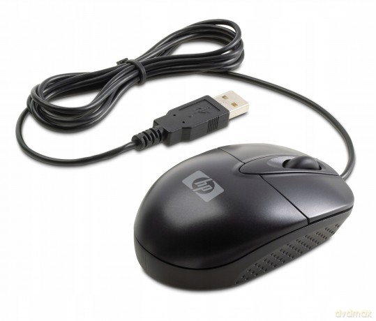 Mysz Hewlett-Packard Optical Travel RH304AA Black