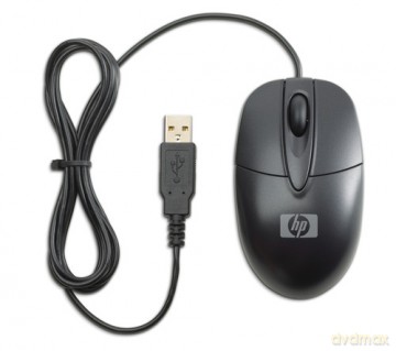 Mysz Hewlett-Packard Optical Travel RH304AA Black
