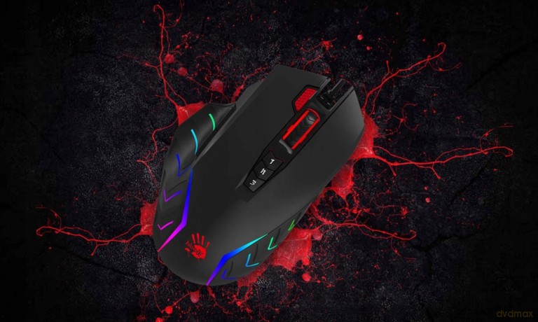 Mysz komputerowa A4 TECH BLOODY J95 A4TMYS46158 (optyczna; 5000 DPI; kolor czarny)