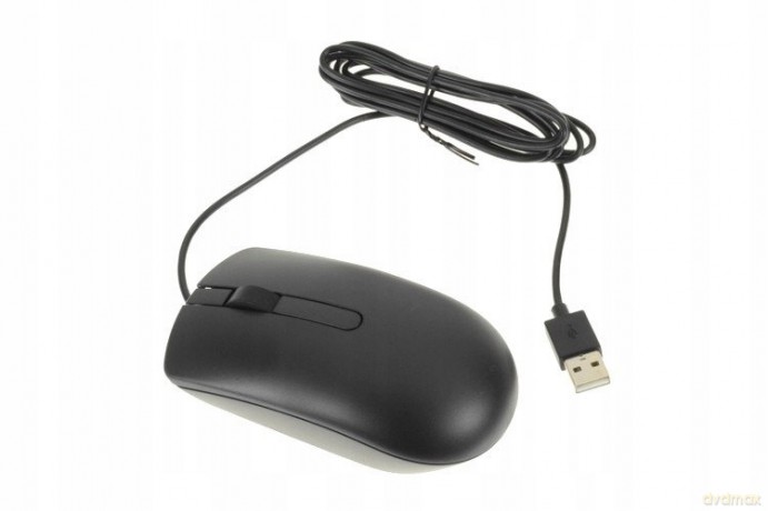 Mysz przewodowa Dell optyczna MS116 1000dpi czarny