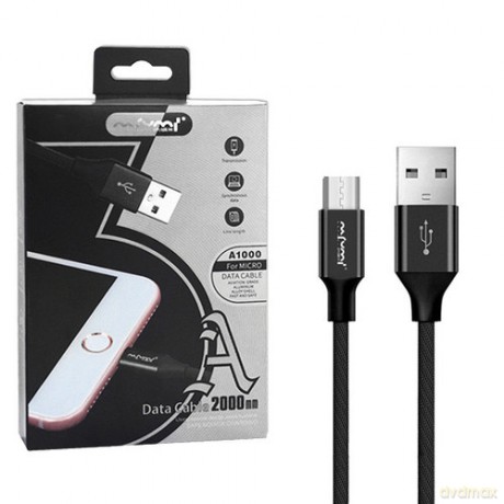 Nafumi Kabel Usb Micro 3a Nafumi Czarny 3000mah Quick Charger Qc 3.0 2m Nfm-A1000 Nfm-A1000 Czarny