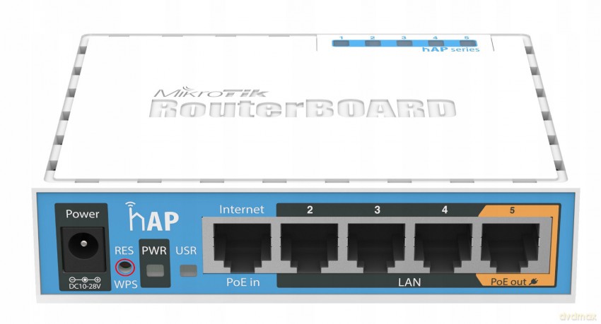 Router MikroTik RB951UI-2ND (xDSL; 2,4 GHz)