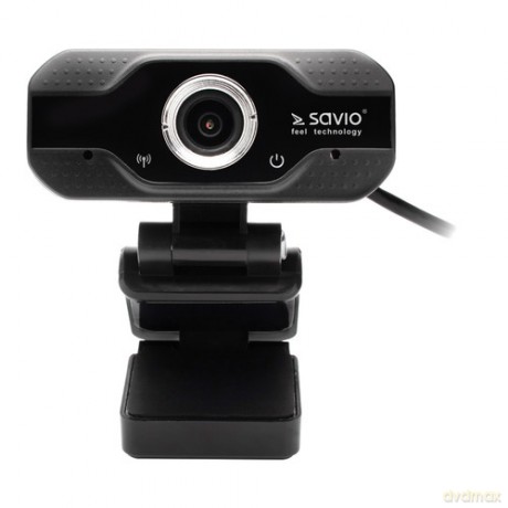 Savio Kamera Internetowa Webcam Usb Full Hd Z Wbudowanym Mikrofonem Cak-01
