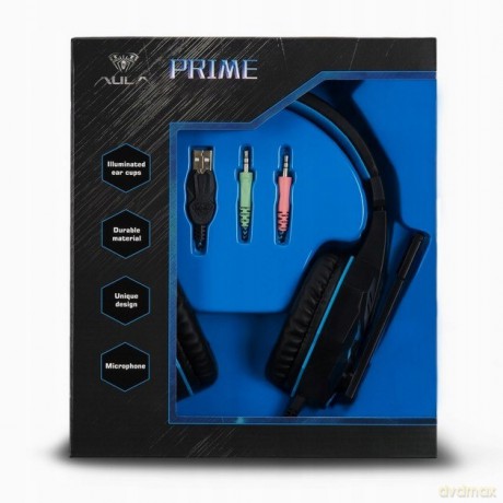 Słuchawki dla graczy AULA prime gaming (z podświetleniem)