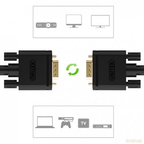Unitek Przewód Vga Premium Hd M/M 10m, Y-C506g