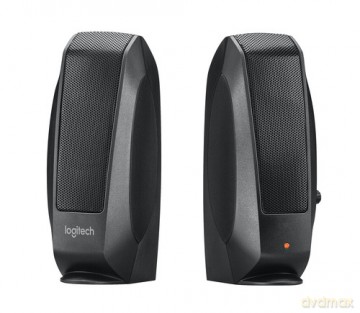 Zestaw głośników Logitech S120 980-000010 (2.0; kolor czarny)