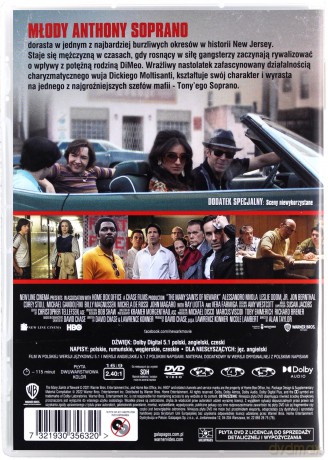 Wszyscy święci New Jersey [DVD]