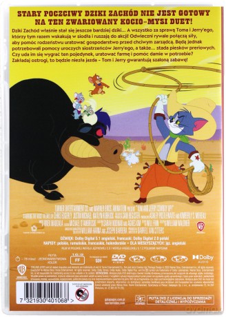 Tom i Jerry: Na Dzikim Zachodzie! [DVD]