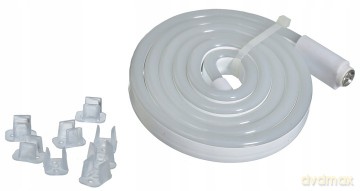 Neon LED DIY na baterie oraz USB 5V 6x12 zestaw - 1m żółty