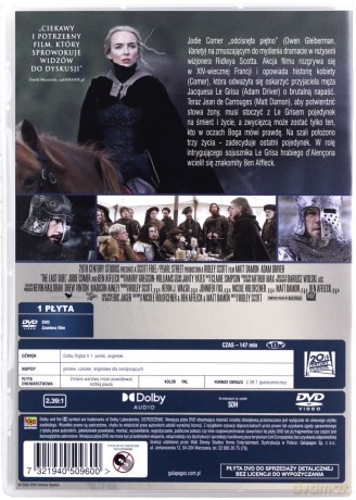 Ostatni Pojedynek [DVD]
