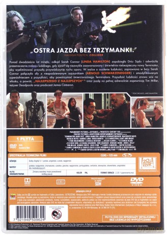 Terminator: Mroczne Przeznaczenie [DVD]