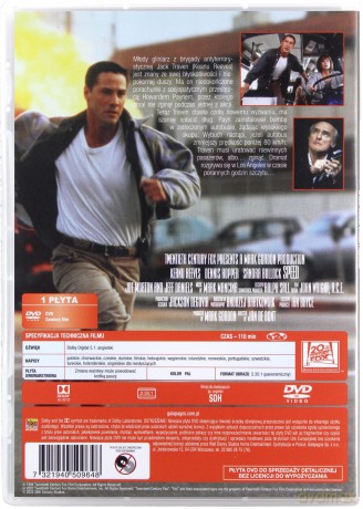 Speed: Niebezpieczna prędkość [DVD]
