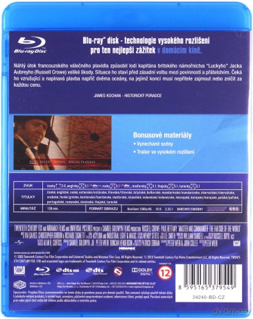 Pan i władca na krańcu świata [Blu-Ray]