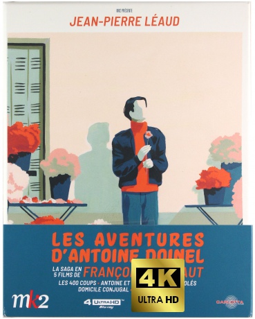 François Truffaut - Les Aventures d'Antoine Doinel [BOX] [4xBlu-Ray 4K]