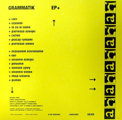 Grammatik: EP+ [Winyl]
