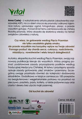 Kuchnia Pięciu Przemian dla początkujących - Anna Czelej [KSIĄŻKA]