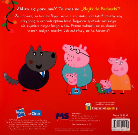 Peppa Pig. Bajki do poduszki cz. 5 W czarodziejskim lesie [KSIĄŻKA]